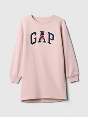 GAP Girls' Logo Fleece Dress