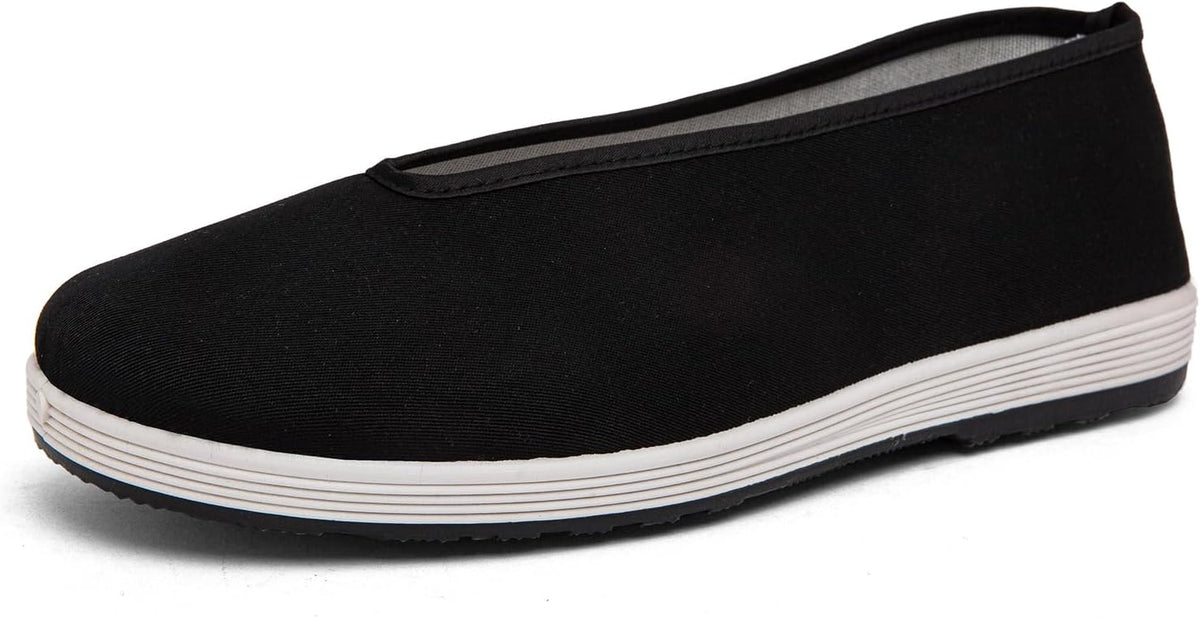 Kung Fu & Tai Chi Shoes - Comfortable, Slip-On, Anti-Skid, Lightweight Men's Traditional Cloth Shoes,Indoor Slippers