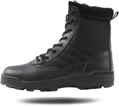 QMFUR Men’s Military Boots Outdoor Hiking Work Boot Tactical Durable Combat Boot Army Shoes