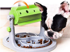 Pet Feeding Solution Automatic Cat & Dog Cafe Feeder and Water Dispenser in Set with Food Scoop - Ito Rocky 6-Meal Automatic Food Dispenser for Small/Middle Puppy and Kitten