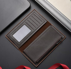 Slim Long Wallet - Stylish & Lightweight - Perfect for Travel, Daily Commute, and Home Use (blue)