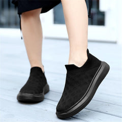 Boys Mesh Lightweight Breathable Fashion Casual Shoes Slip On Outdoor Sports Shoes Boys Loafers (Green, 1.5 Big Kids)