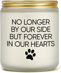 Pet Memorial Gifts for Loss of Dog Cat, Sympathy Gift for Pets Loss, Dog Bereavement Cat Memorial Candle, Remembrance Present in Memory of Cat, Passing Away Condolence Presents for Friends Pet Owner