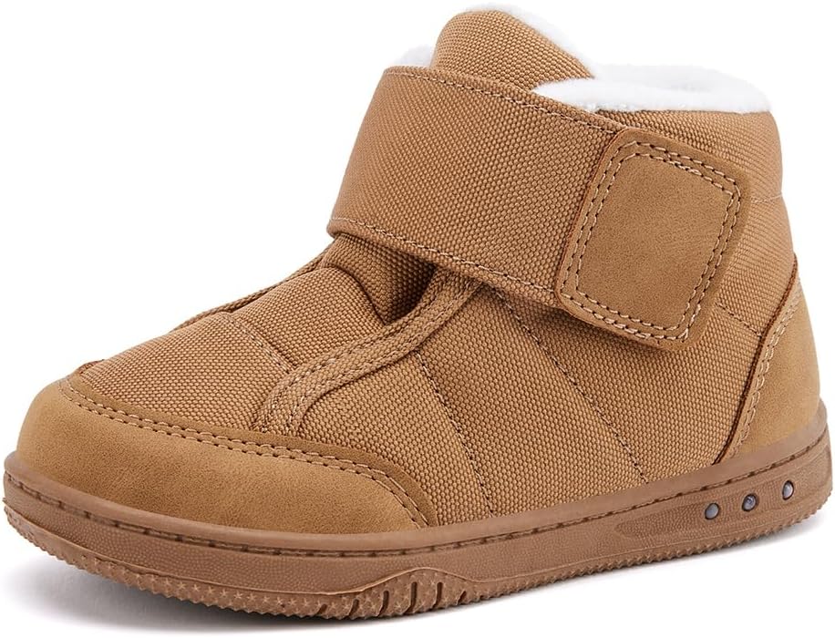 BMCiTYBM Toddler Snow Boots Boys Girls Winter Waterproof Shoes Cold Weather Outdoor