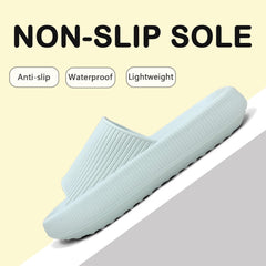 Cloud Slides for Women Men House Slide Sandals Shower Shoes Pillow Slippers Comfort Cushioned Recovery Shower Slipper Thick Sole Non-slip Quick Drying Pillow Shoes Cloud Slipper