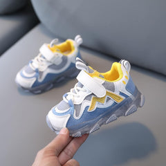 Kid Shoes Baby Boys Girls Led Light Luminous Running Sport Shoes Toddler Lightweight Fashion Mesh Flashing Sneakers