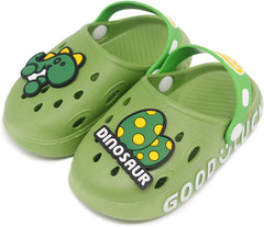 Toddler Shoes 0-15 yrs Girls Boys Clogs Baby Girl Sandals Baby Boy Sandals Garden Shoes Dinosaur Cartoon Slides Slip-Resistance Beach Slipper Toddler Little Kid Big Kid