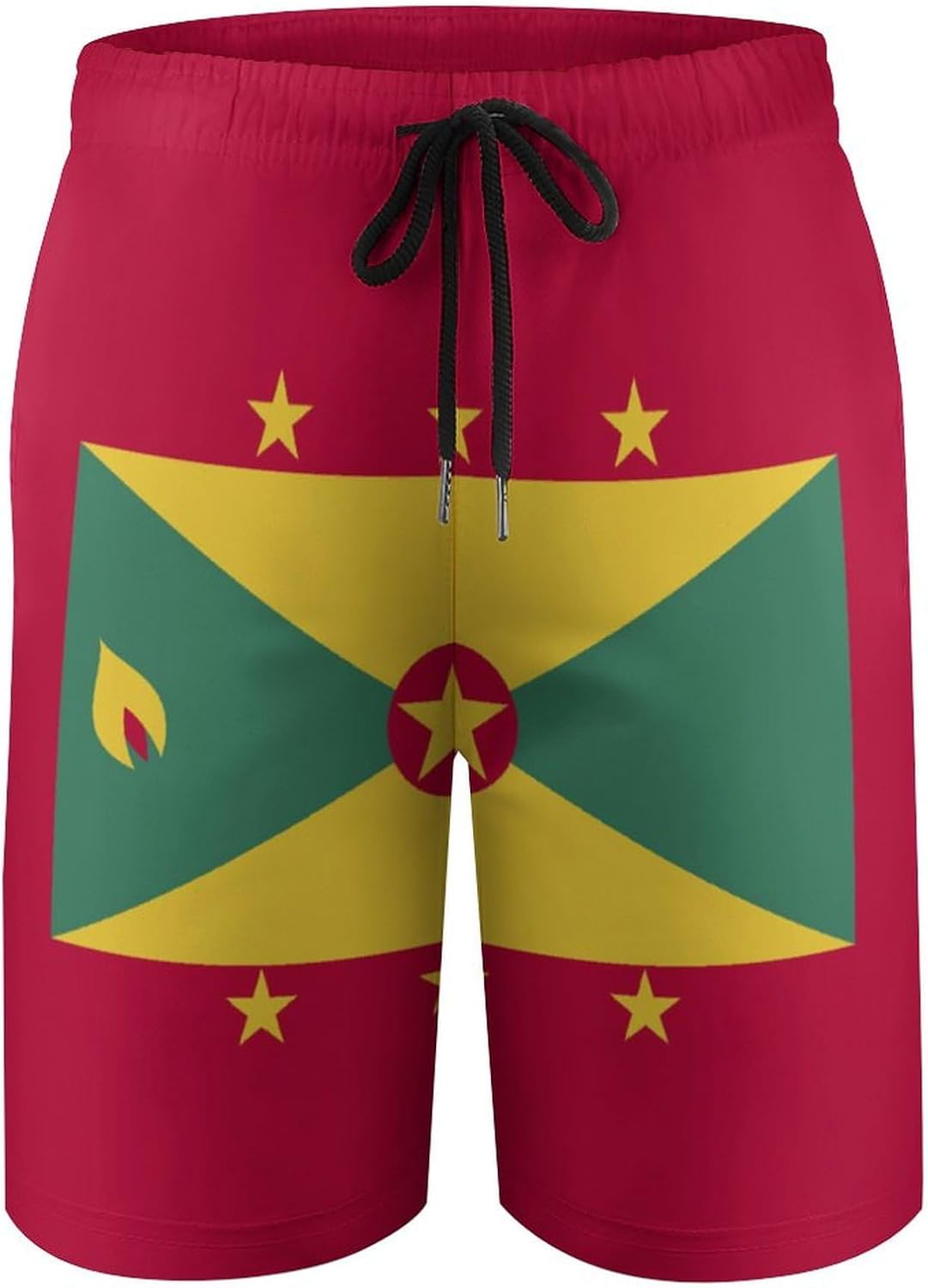 Ladonia Flag Swimming Shorts Surf Men's Beach Swim Trunk