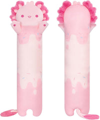 Long Cat Plush 5 Sizes, 120% Extra Filling Giant Plushness Kids Body Pillow, Kawaii Cute Black Cat Stuffed Animals Plushies, Big Long Body Pillow Black Cat Plush Gift for Girls 20”