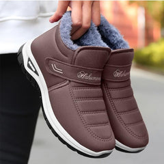 Men's Winter Boots Warm Insulated Snow Boots, Thick Sole, Casual Style Fleece Lined, Cold Weather Protection, Comfortable for Outdoor Activities (7,Coffee)