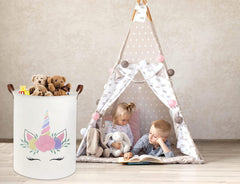 Kids Laundry Basket Farm Hamper for Nursery Boy and Girl Cute Kids Toys Storage Bin Organizer Room Decor for Home(Farm)