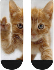 11.8 Inch Ankle Socks Stretch Out A Hand Socks for Women Men Low Cut Thin Sock Soft Moisture-Wicking Sock for Running Sports