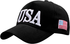 Male Female Neutral Summer America Flag Baseball Caps Corduroy Adjustable Baseball Hat Visors Fashionable Unisex Cap