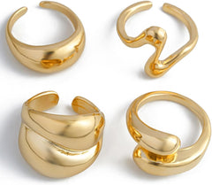 Stackable Rings for Women Ring Set Stacking Rings Knuckle Rings Stylish Jewelry Gift