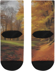 11.8 Inch Ankle Socks Autumn Socks for Women Men Low Cut Thin Sock Soft Moisture-Wicking Sock for Running Sports