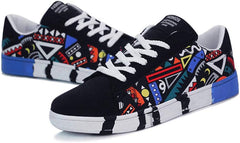 Lace-Up Men's Shoes Shoes Fashion Colorfor Sport Casual Canvas Men's Sneaker Men Shoe