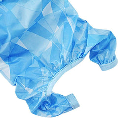 Raincoat for Dogs Lightweight Dog Raincoats Blue Dog Raincoats Coats Jackets for Small Dogs with Big Storage Bag Sporty Waterproof Elastic Sleeve Dog Clothes S