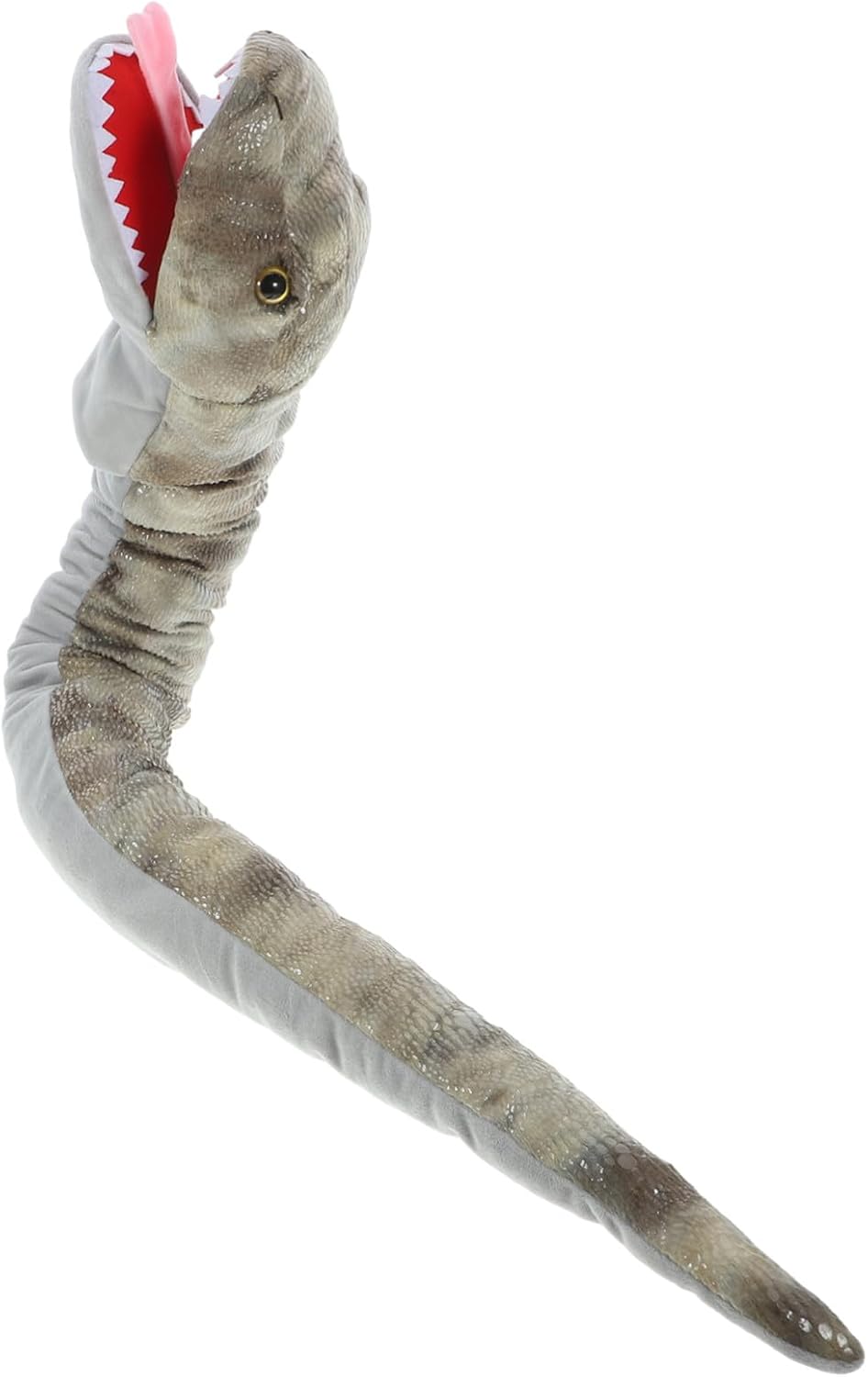 Totority Interactive Plush Snake Hand Puppet for Soft Wear-Resistant Material Creative Storytelling Plaything to Enhance Bonding and Satisfy Animal Curiosity Amphibian Design