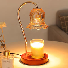 Candle Warmer Lamp with Timer & Dimmer, Fits All Jar Candles - 2 Bulb Home Decor Gift