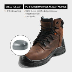 ANDANDA Flyther High Top Waterproof Safety Boots