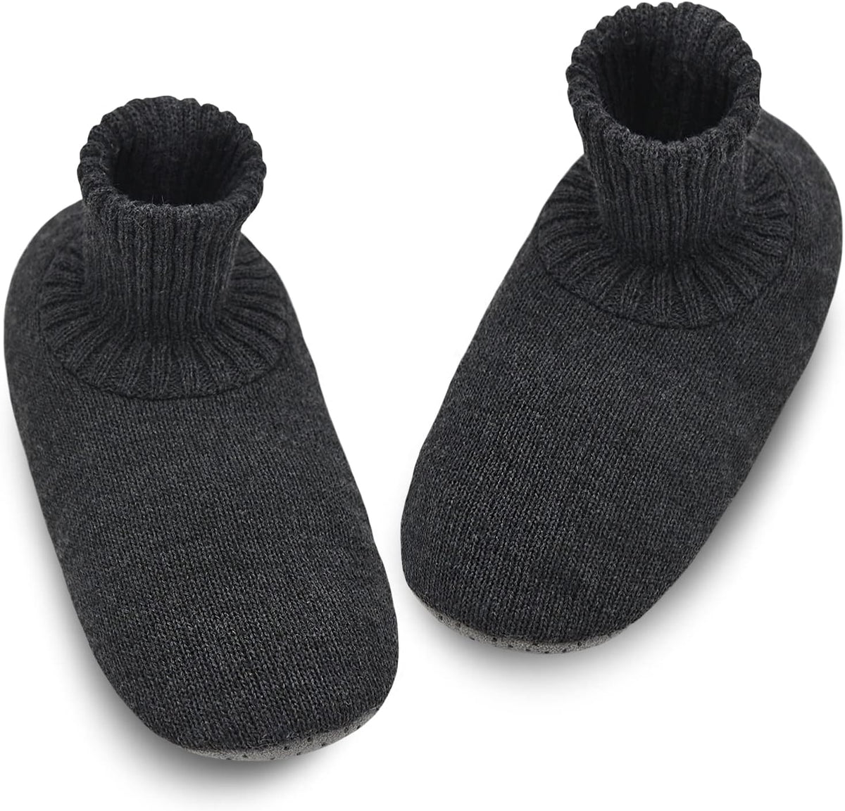 DICUIRD Men's Slippers Socks Autumn Winter Indoor Non-Skid House Slippers