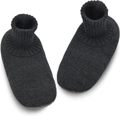 DICUIRD Men's Slippers Socks Autumn Winter Indoor Non-Skid House Slippers