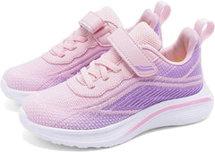 IWIHMIV Kids Sneakers Toddler Boy Tennis Shoes Toddler Slip On Shoes Kid Shoes Girls Walking Shoes Casual Girls Tennis Shoes