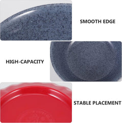 1pc Faux Ceramic Bowl for Instant Noodles Rice Salad and Versatile Dinnerware for Home and Events for Soups Pasta and Snacks