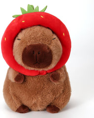 Cute Capybara Plush Pillows Kawaii Soft Capybara Stuffed Animals Capybara Plushie Birthday for Kids(9in)