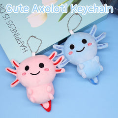 Cute Axolotl Plush Toy - Kawaii Stuffed Animal Pillow for Kids & Home Decoration, Pink
