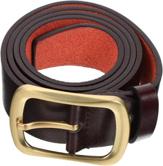 VANZACK 1piece Men's Brown Belt for Jeans Casual Belt Vintage for Everyday Wear