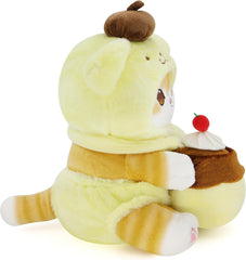 Kawaii Shark Cat Plush Toy Stuffed Animal Doll, Soft Pillow for Boys & Girls (Shark cat, 13cm/5.1in)