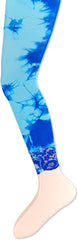 Jefferies Socks Girls 7-16 Lace Tie Dye Footless Tights