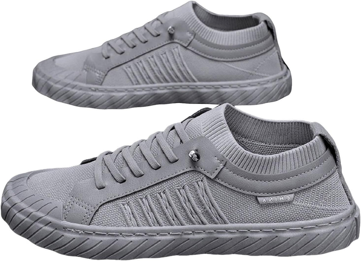 IWIHMIV Mens Walking Shoes Men's Slip On Shoes Men's Fashion Sneakers Men's Casual Sports Shoes Comfortable Non Slip Sneakers