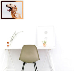 Shiny Decorative PS, 8 x 10 inches, Warm Silver Beautiful Metallic Photo Frame, 8" x 10" 65086DC-WS