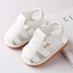 Toddler Baby Shoes Girl Boy Baby 2024 Sandals Learning to Walk Shoes Soft Soles Non Slip Toe Caps Non-SIip Tennis