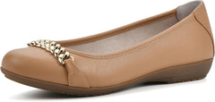 CLIFFS BY WHITE MOUNTAIN Women's Charmed Cushioned Ballet Flat