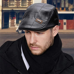 Cotton Washing Flat Cap Cabbie Hat Gatsby Ivy Irish Hunting NewsboyFit Cabbie Hat Newsboy Hat for Men