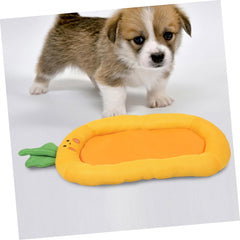 Comfortable Dog Bed for Small Dogs Soft Plush Pet Nest Mat Breathable for Crate and Home Decor Cat Bed for Relaxation