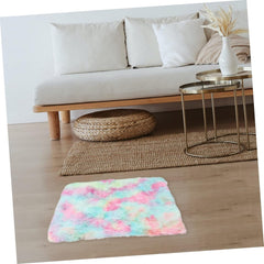 Pet Heating Pad Long Plush Pet Blanket Dog Bed for Cats Puppy Sleep Mat Fleece Dog Blanket Warm