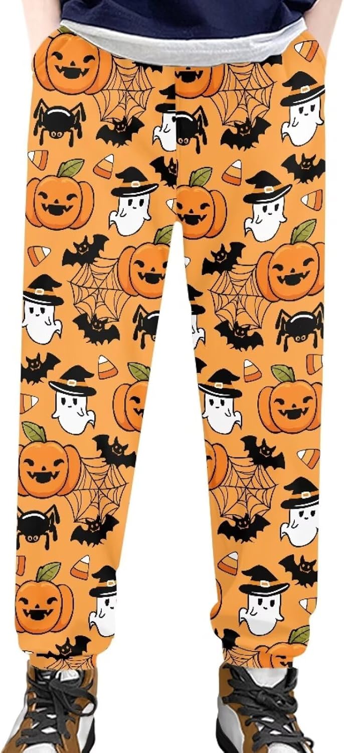 Renewold 4-15T Boys Pants Girls Casual Joggers Sports Sweatpants Activewear Clothes