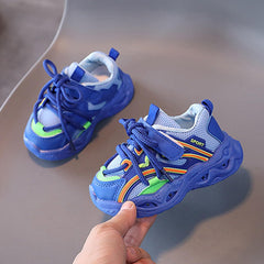 Light Up Toddler Boys Girls Shoes Flashing Lightweight Tennis Walking Sneakers Shoe for Girls Size 5 Big Girls