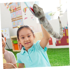 SUPVOX Adorable Plush Snake Hand Puppet for Soft Stuffed Animal with Smooth Texture Creative Role-Play to Enhance Motor Skills Communication and Hand-Eye Coordination