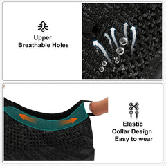 JOINFREE Women's Minimalist Walking Shoes Wide Toe Barefoot Shoes Zero Drop Casual Sneakers Breathable Slip On Tennis Shoes