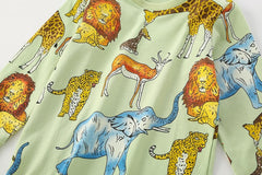 LitBud Toddler Pajamas Boys Pyjamas Sleepwears 2pcs Long Sleeves Pjs Sets for Kids Fall Winter Age 1-10 Years