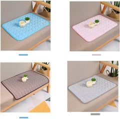 Dog Kennel, Mat for Dog Pet Soft Rectangle Washable Cushion Bed for Small Large Breed Dogs