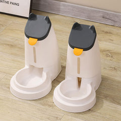 Cat Water Dispenser Cat Automatic Feeder and Water Cat Feeding Watering Pet Feeder Cat Feeder Cat Water Feeder