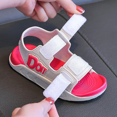 IWIHMIV Girls Sandals Girls Summer Sandals Toddler Summer Sandals Breathable Non-Slip Water Shoes for Beach Pool