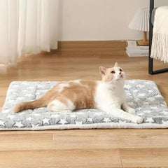 Warming Cat Beds for Indoor Cats - Self-Heating Dog Cushion | Small Dog Bed, Self-Warming Cat Pads, Winter Cat Dog Mat, Thermal Pet Pad for Indoor Pets