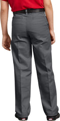 Dickies Boy's Flexwaist Flat Front Straight Leg School Uniform Pants – Adjustable Uniform Trousers for Schoolwear